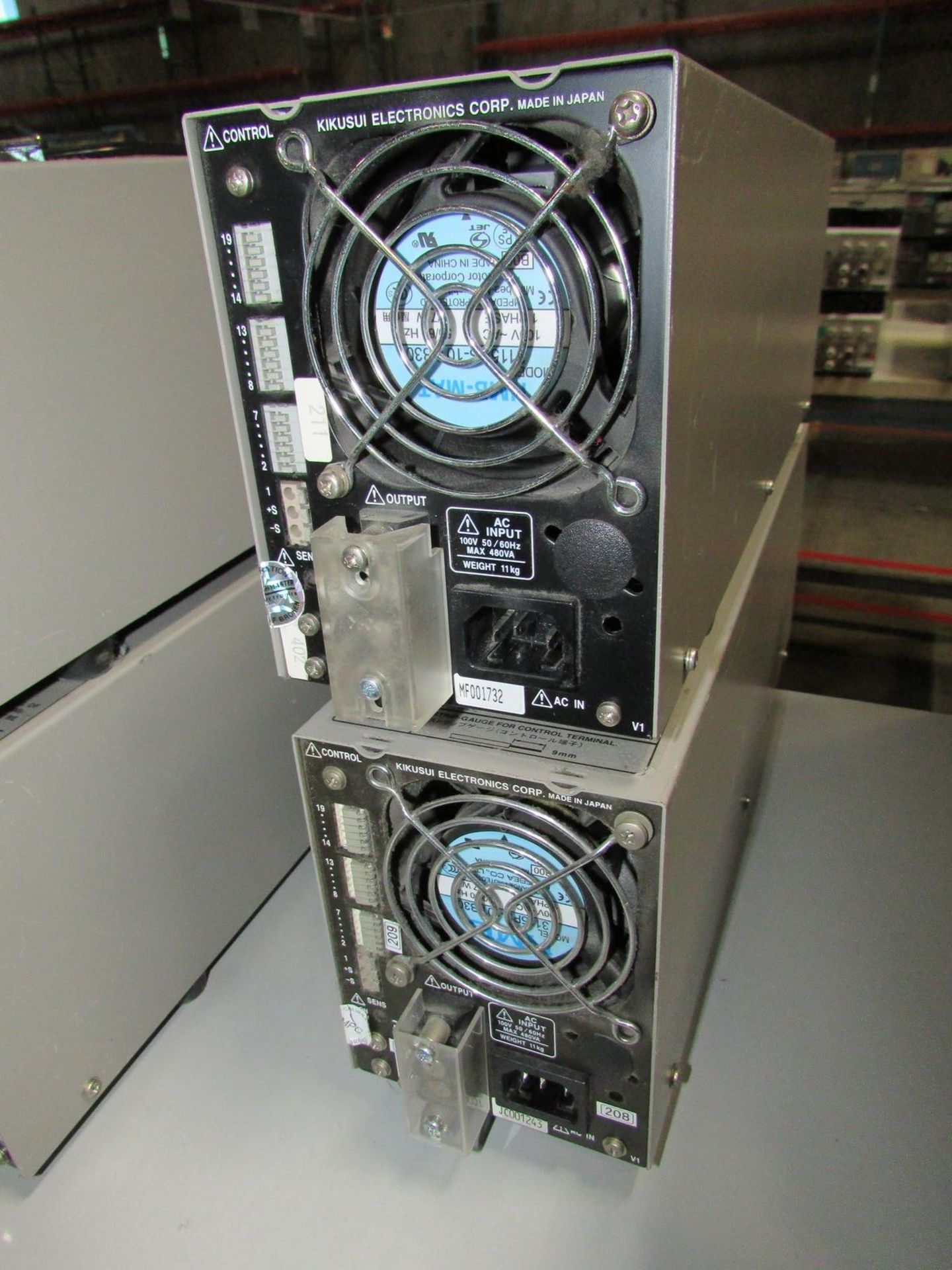 Kikusui Electronics Co. PAN35-5A Regulated DC Power Supplies - Image 3 of 3