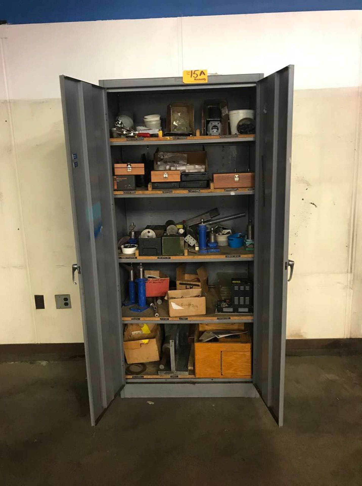 Cabinet with Misc inspection items