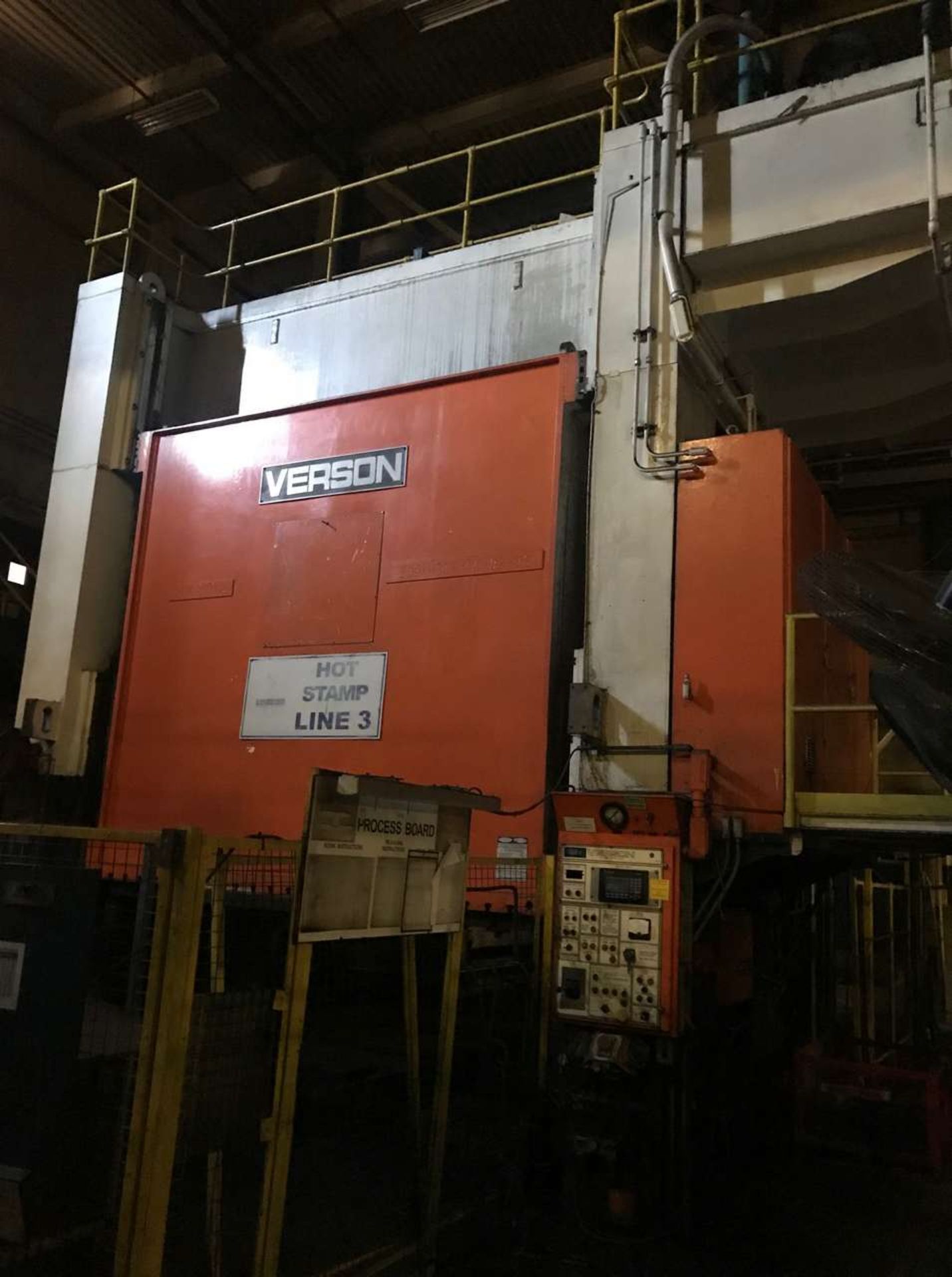 Verson 500-HD2-144-96 Hydraulic Stampinng Press - Image 2 of 2