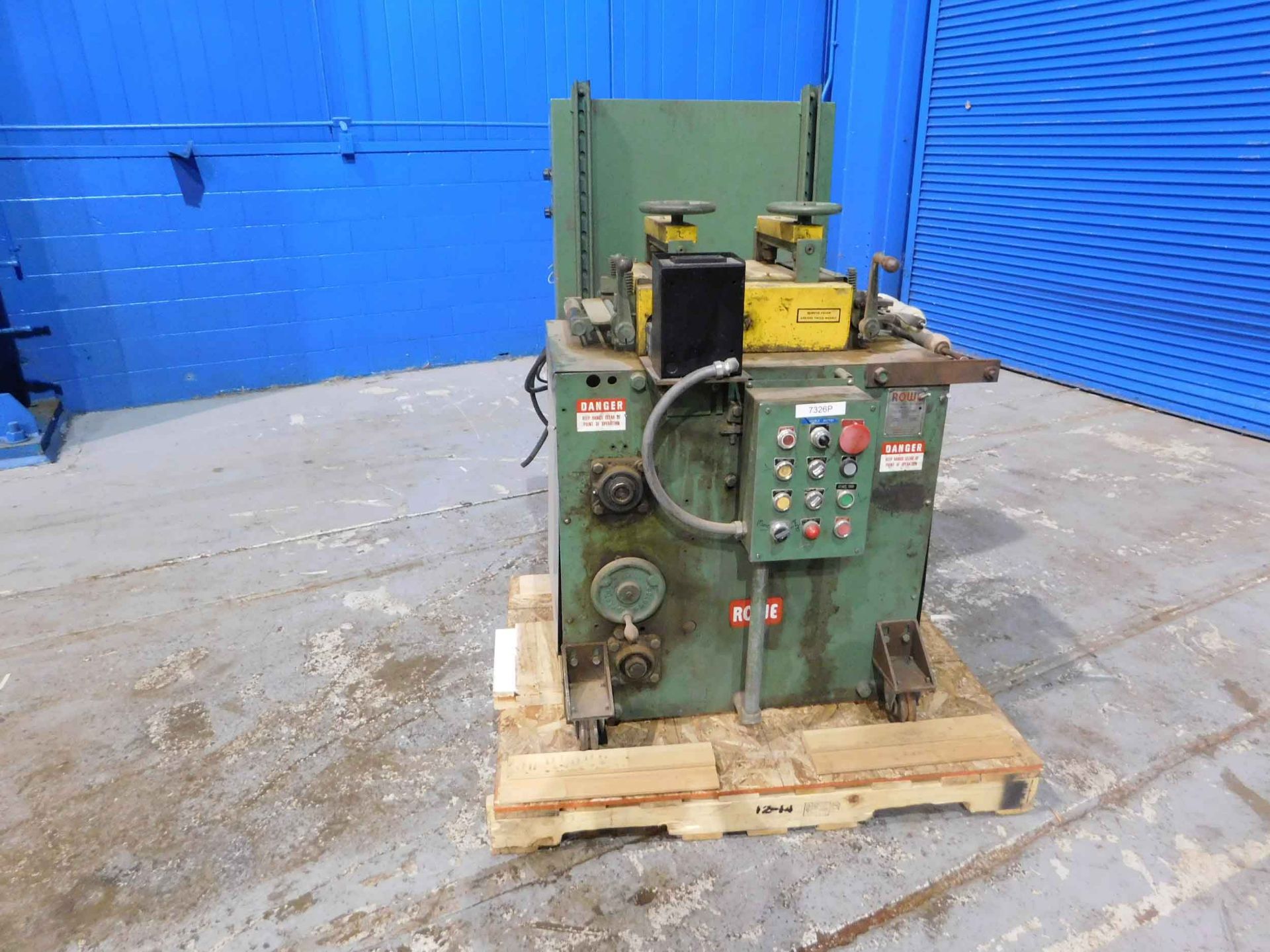 Rowe Straightener, 10" x 0.105", Mdl: R-10, S/N: 23-421 - Painesville, OH - 7326P - Image 10 of 11