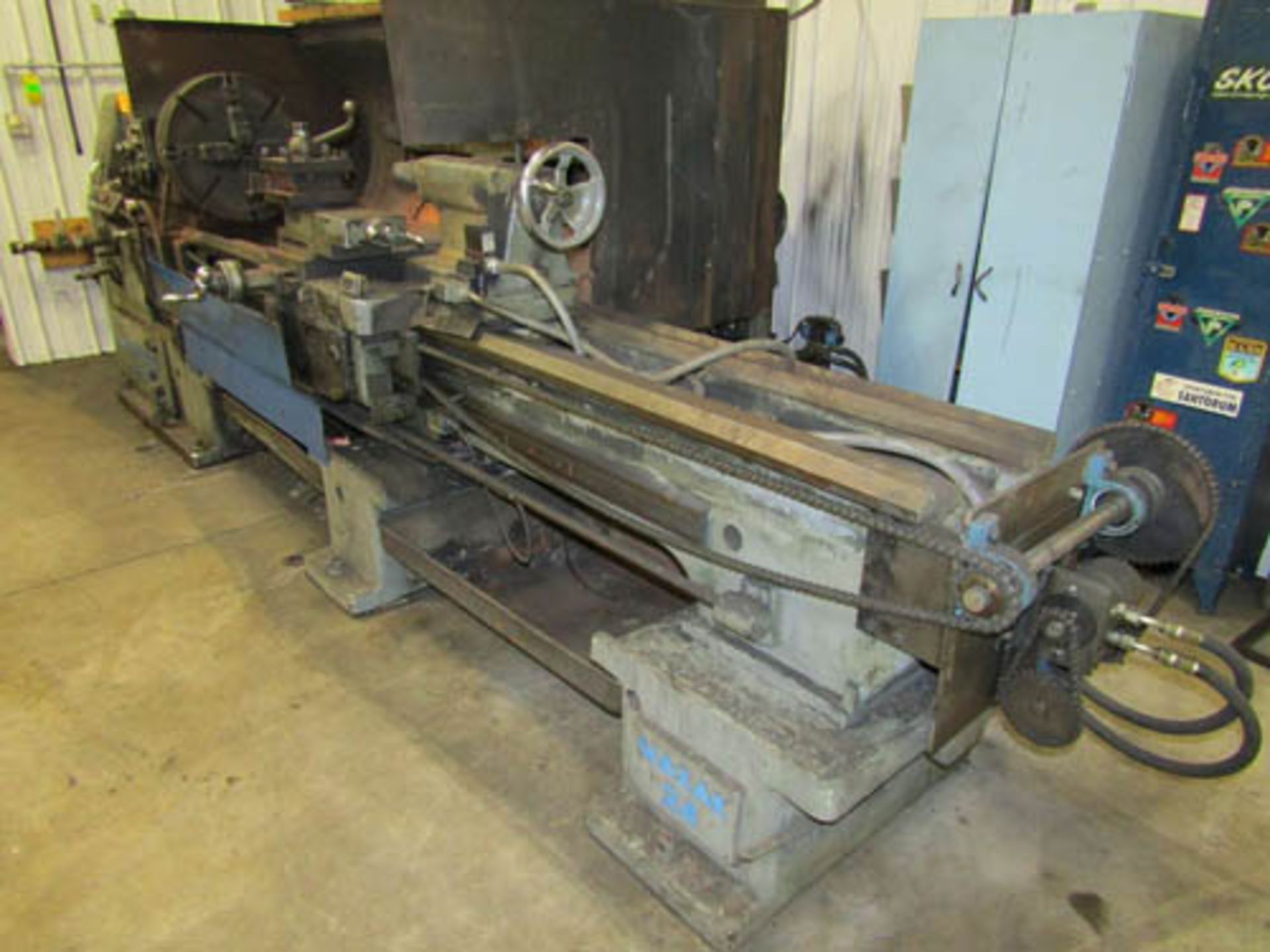 Mazak Hercules Ajax Metal Spraying Engine Lathe, 24" x 90", Mdl: #24 - Painesville, OH - 7934PC - Image 7 of 8