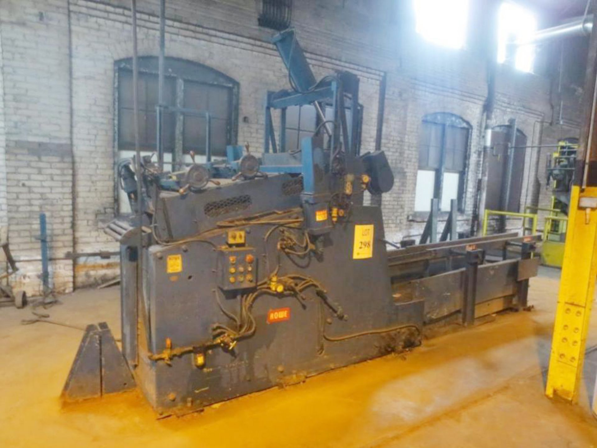 Rowe Coil Cradle & Straightener, 12,000 lbs. x 20" x 0.250", Mdl: C8-20/12J, S/N: 24279 - - Image 2 of 4