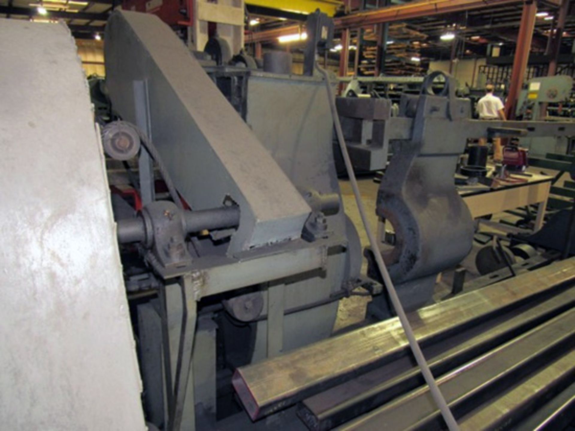 Rogers Hydraulic Wheel Press, 100 Ton x 120", Mdl: 2877 - Painesville, OH - 8097P - Image 5 of 7