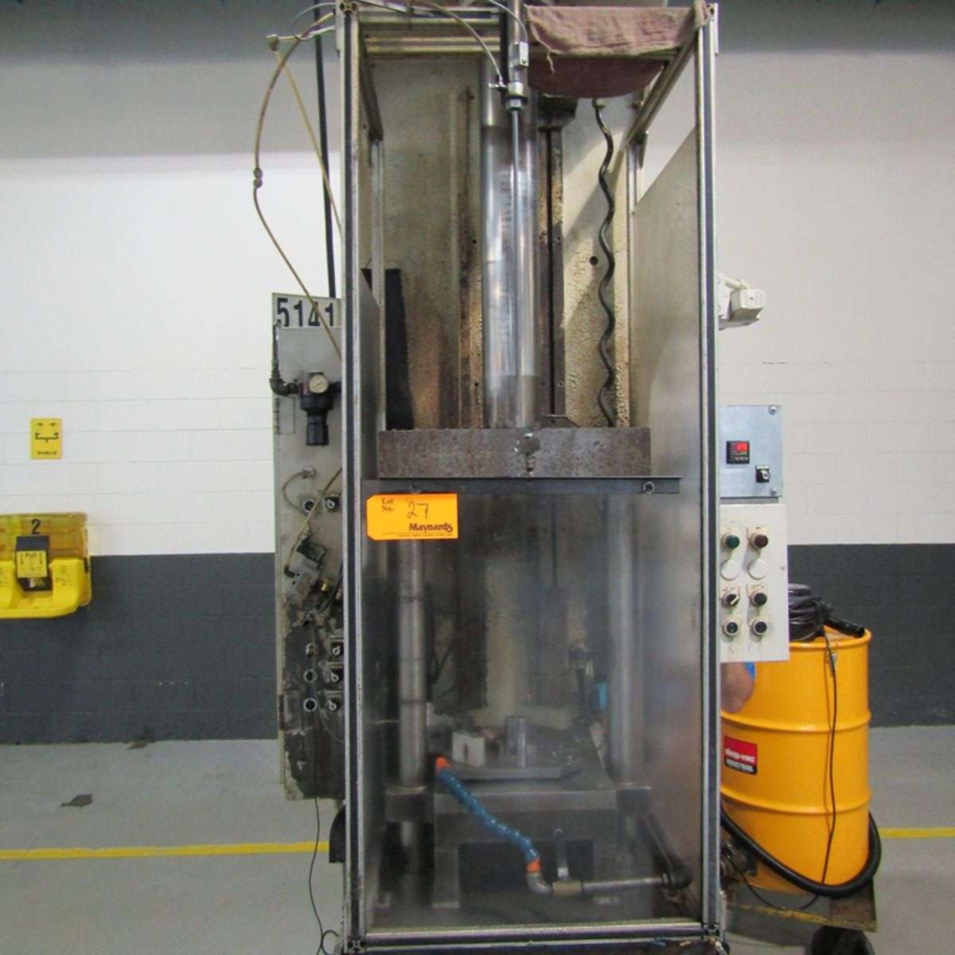 10 Ton x 42" Stroke Colonial VBS-10-42 Vertical Hydraulic Broaching Machine, Mdl: VBS-10-42 - - Image 2 of 2