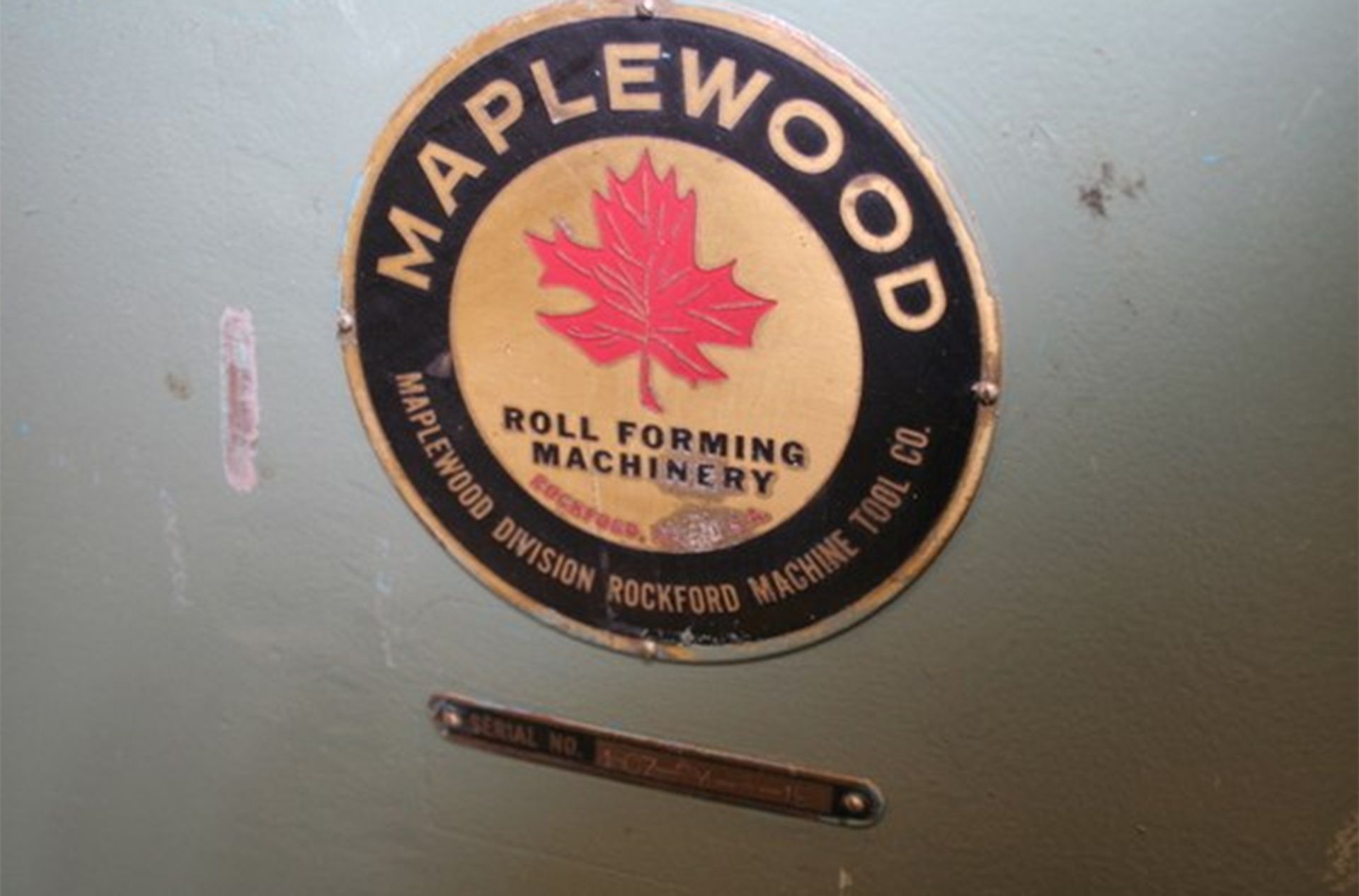 Maplewood Duplex Rollformer, 19 Stands x 20"- 48" RS x 1 3/4" Shaft, S/N: 1607-PY-5-19 - - Image 4 of 4