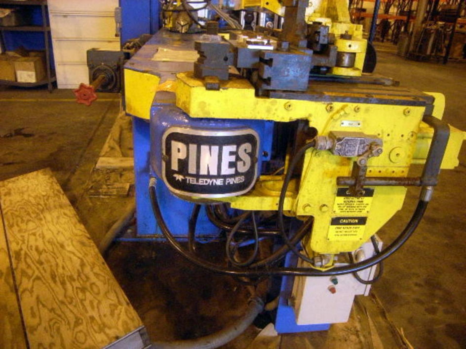 Pines Horizontal Hydraulic Tube Bender, 1 1/2" x 0.188", Mdl: #1 - Painesville, OH - 7116P - Image 7 of 35