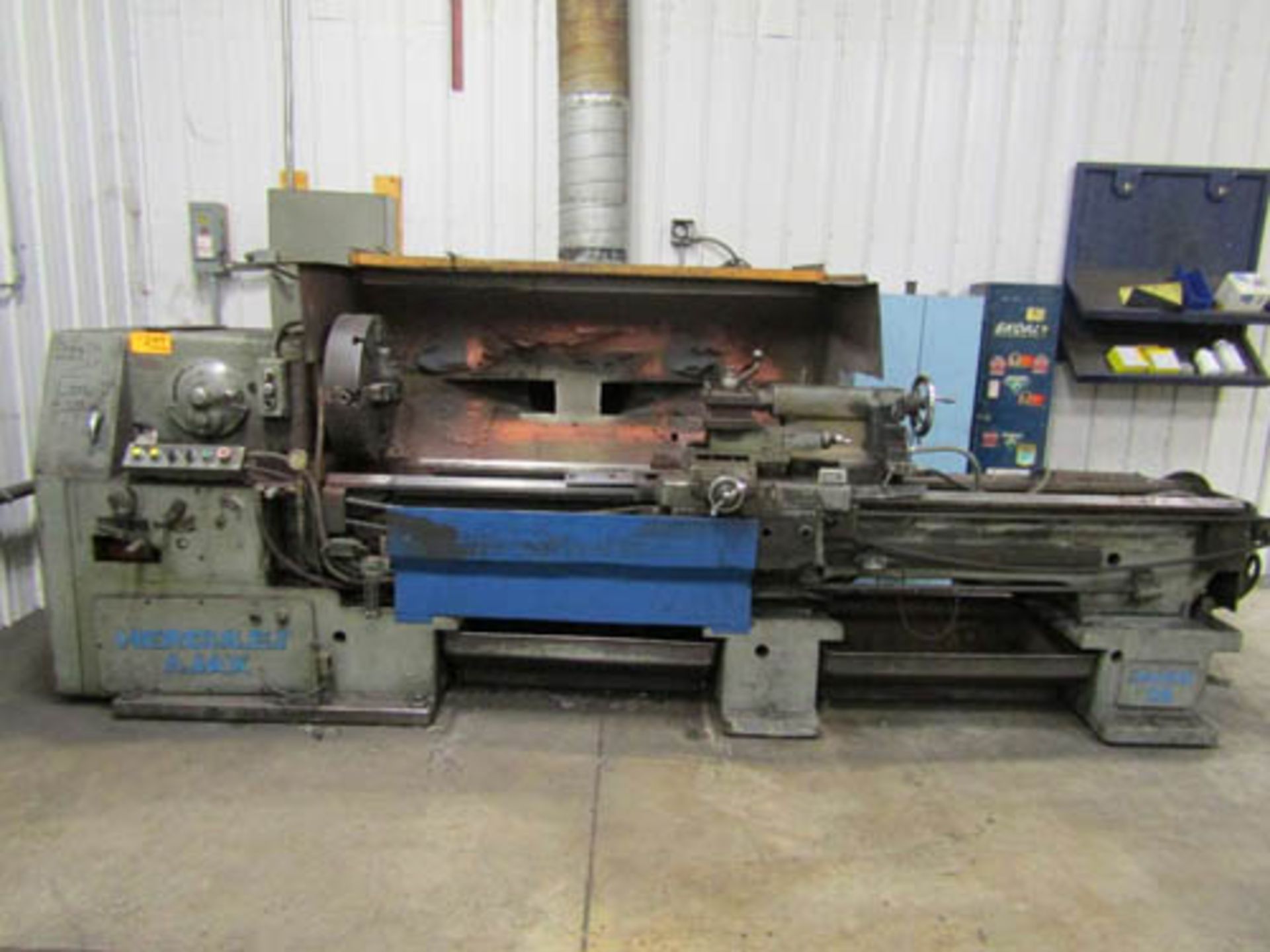 Mazak Hercules Ajax Metal Spraying Engine Lathe, 24" x 90", Mdl: #24 - Painesville, OH - 7934PC