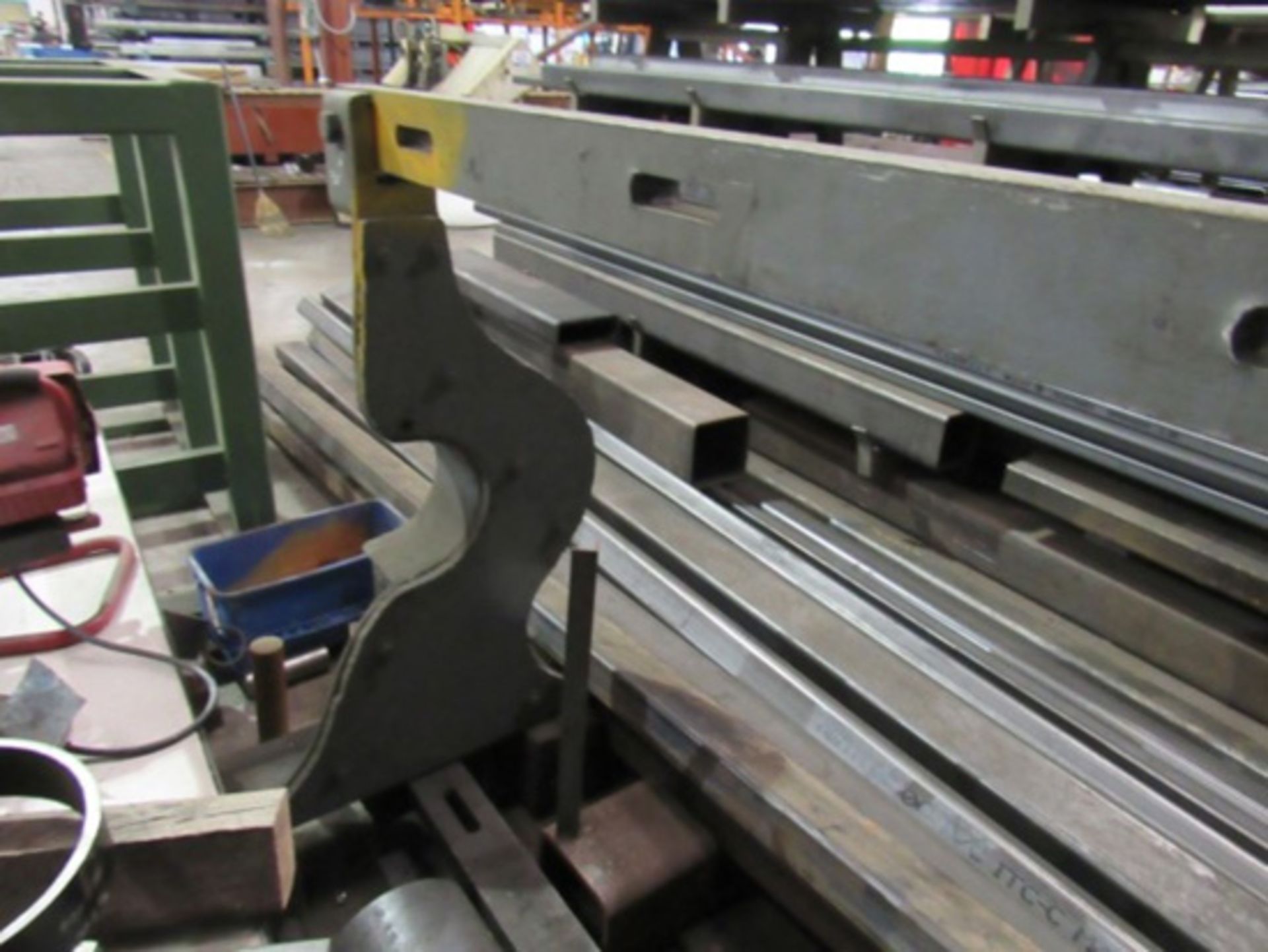 Rogers Hydraulic Wheel Press, 100 Ton x 120", Mdl: 2877 - Painesville, OH - 8097P - Image 3 of 7