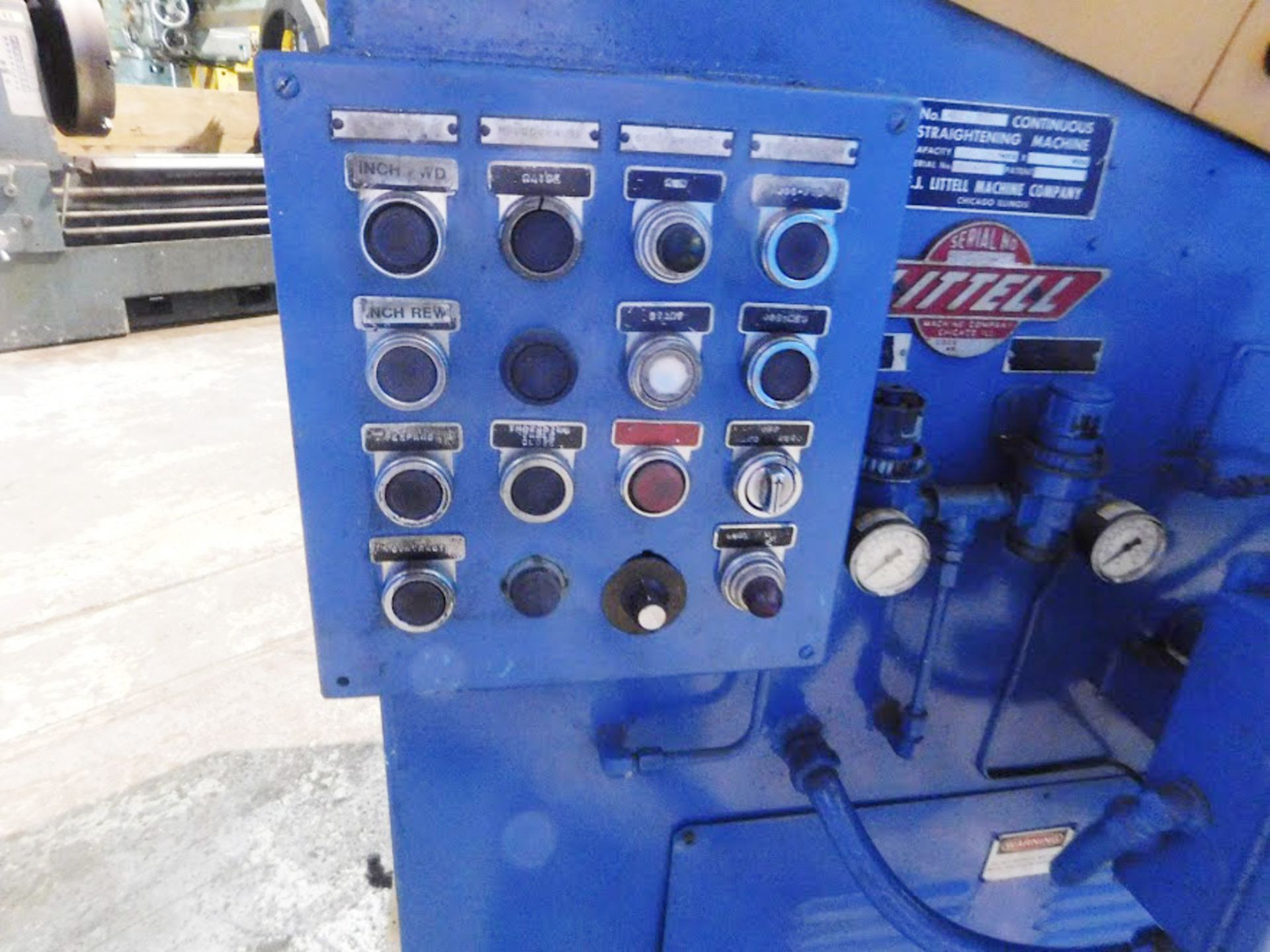 Littell Coil Straightener, 18" x 0.125", Mdl: 418-7PD, S/N: 86314-81 - Painesville, OH - 7581P - Image 11 of 14