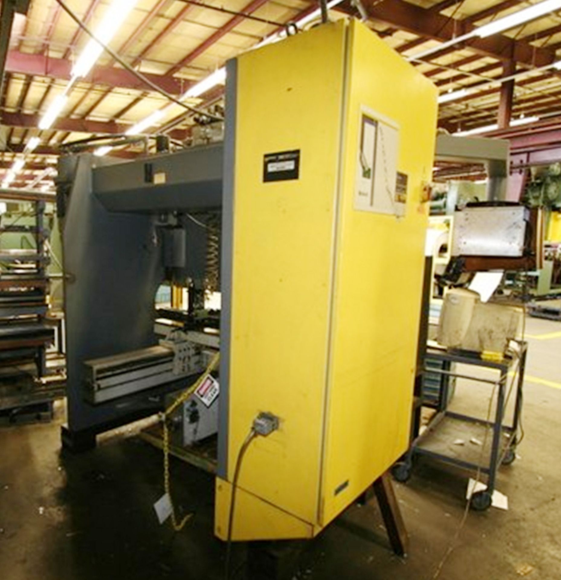 2000 Haco CNC 3 Axis Hydraulic Press Brake, 60 Ton x 82", Mdl: ERM-2060, S/N: 81063 - Painesville, - Image 4 of 6