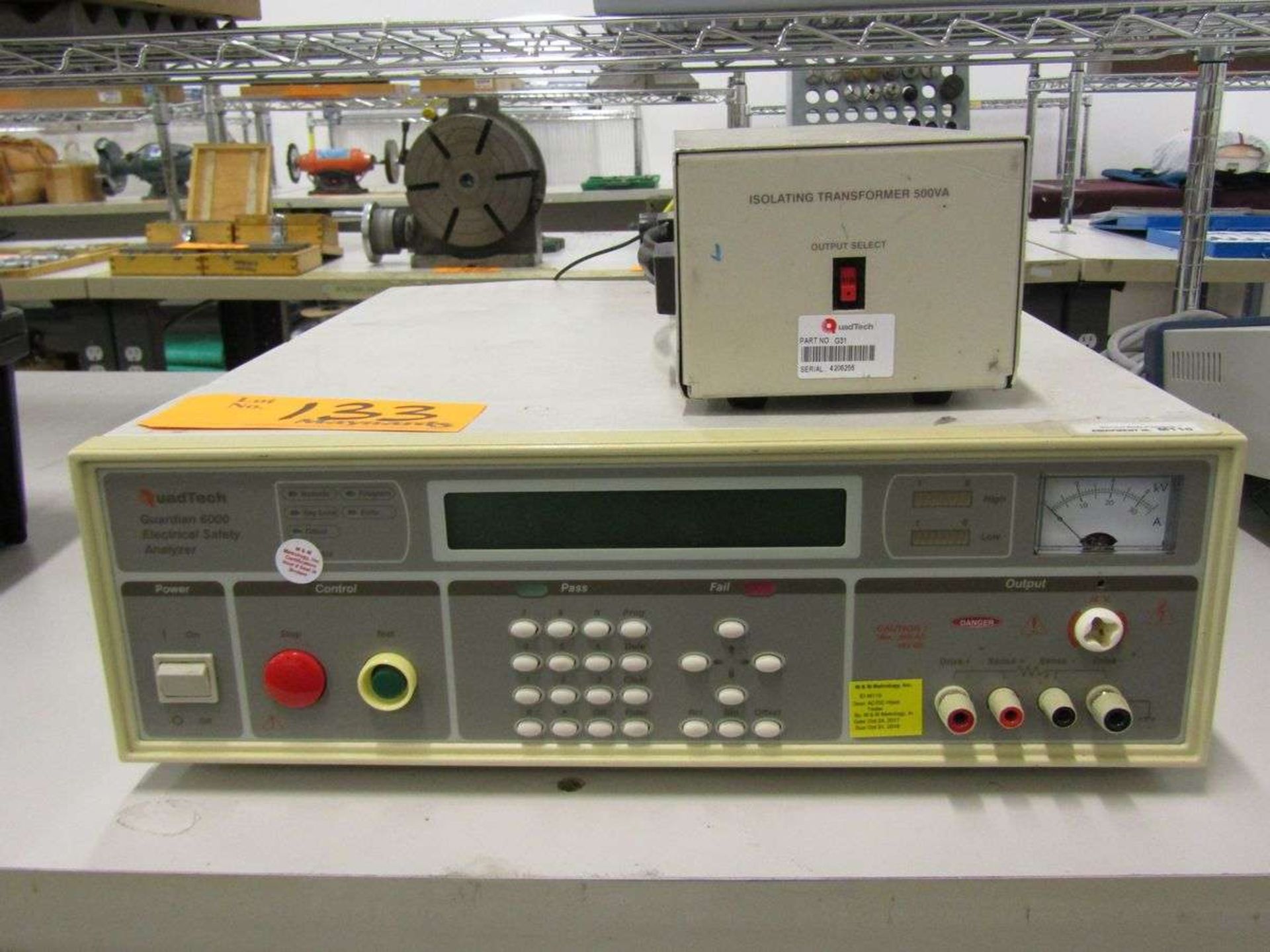 Quadtech Guardian 6000 Electrical Safety Analyzer - Image 2 of 4