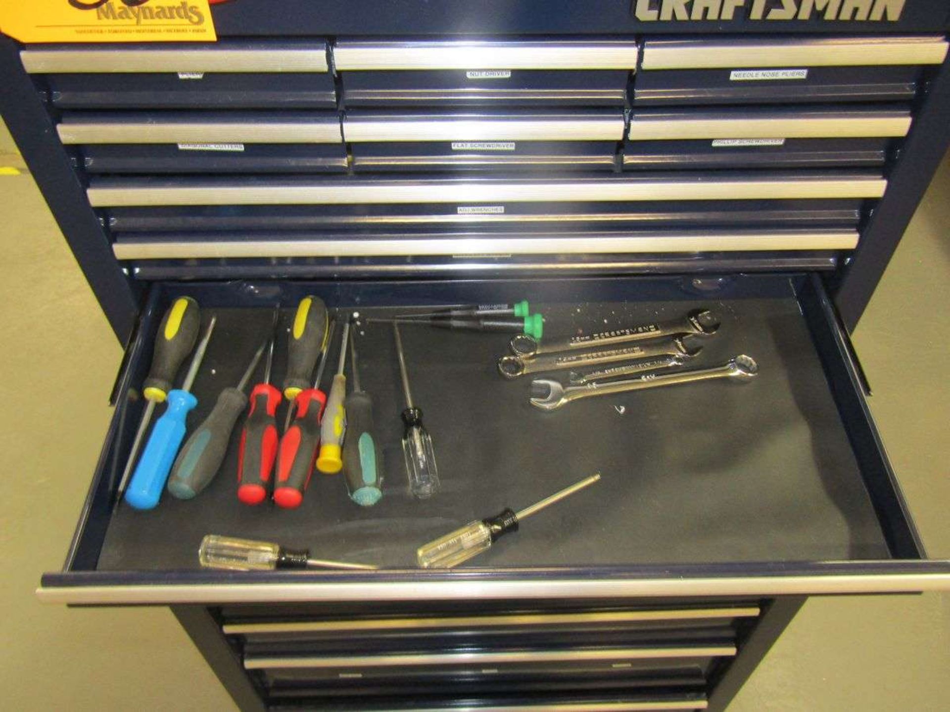 Craftsman 12-Drawer Rolling Tool Box - Image 6 of 10