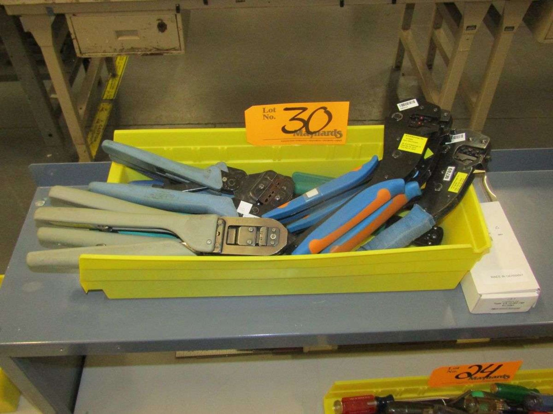 Lot of Assorted Wire Crimping Tools