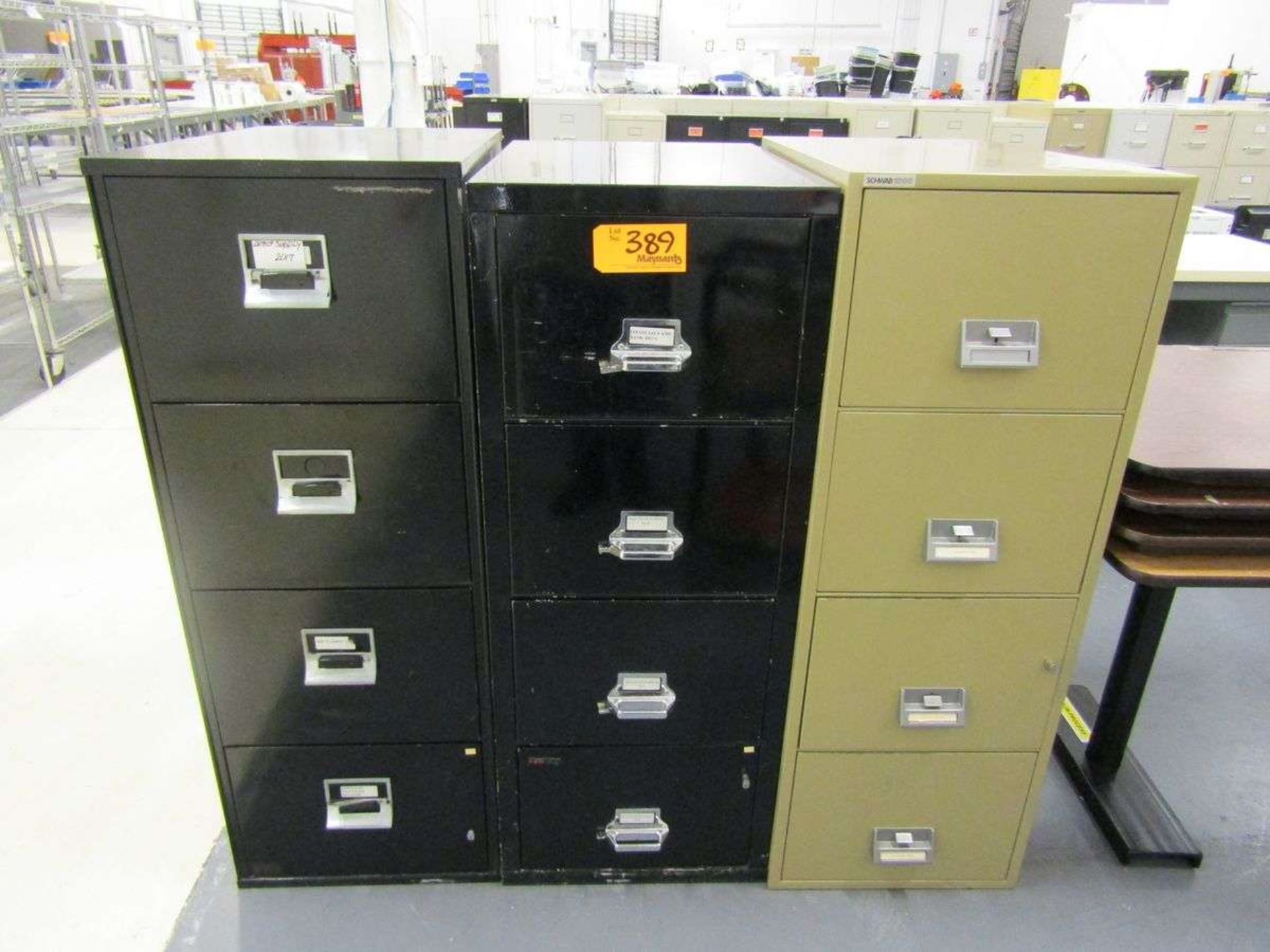 Fire Resistant 4-Drawer Filing Cabinets