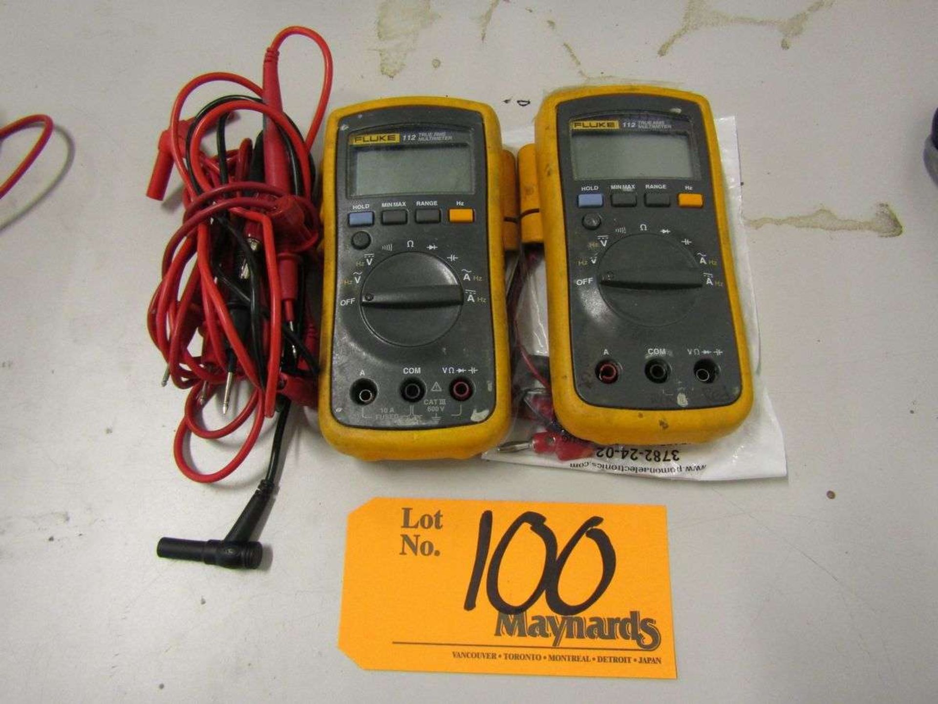 Fluke 112 True RMS Digital Multimeters