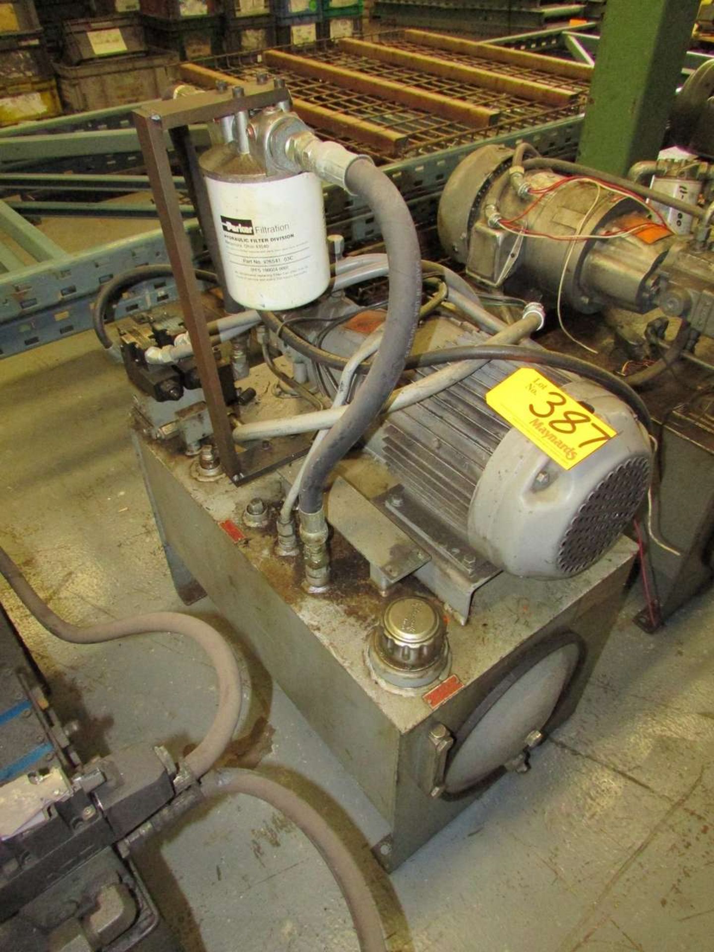 Fauver Engineered Systems 5HP Hydraulic Power Unit