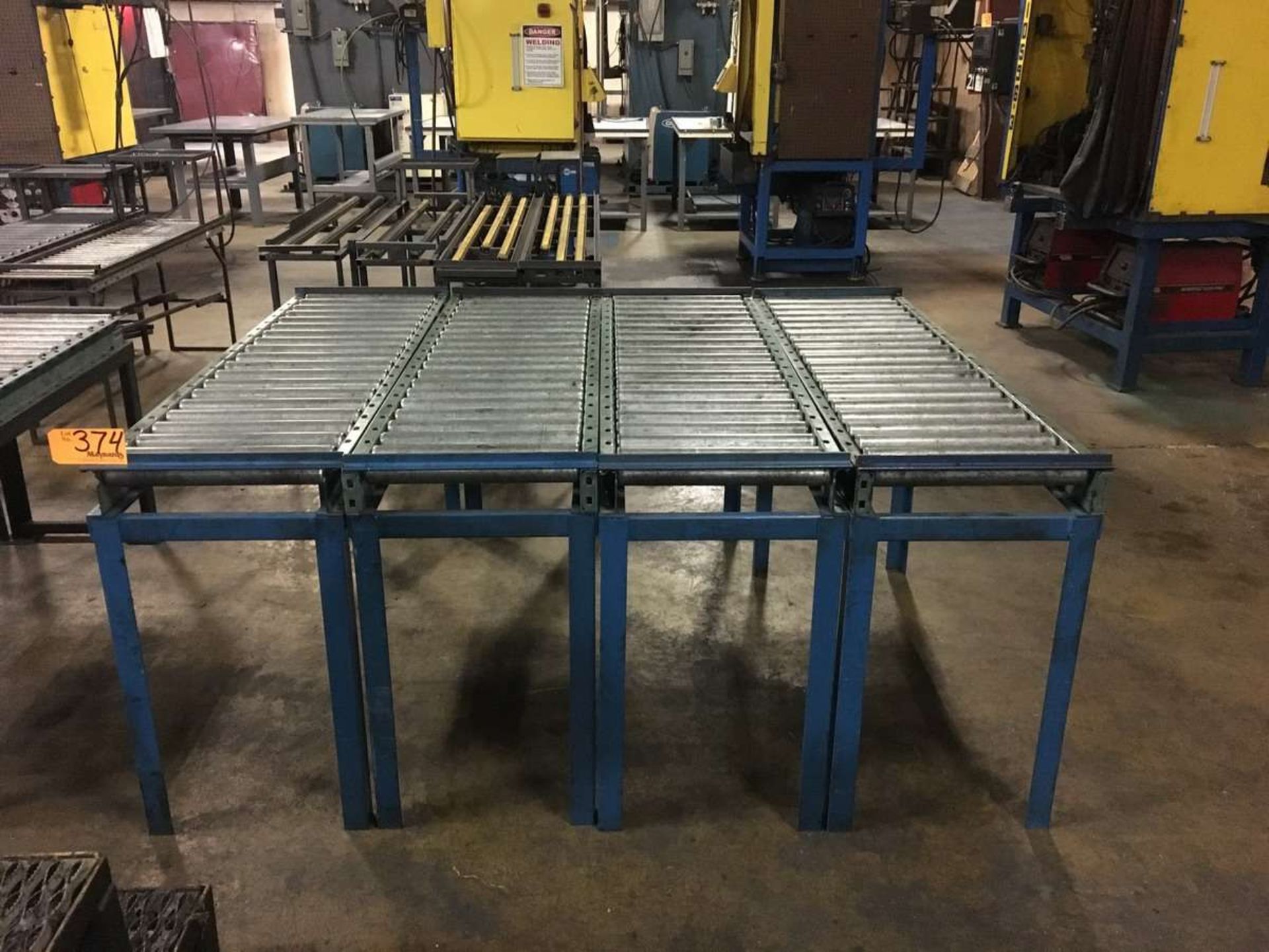 Assorted Package Rolling Conveyors