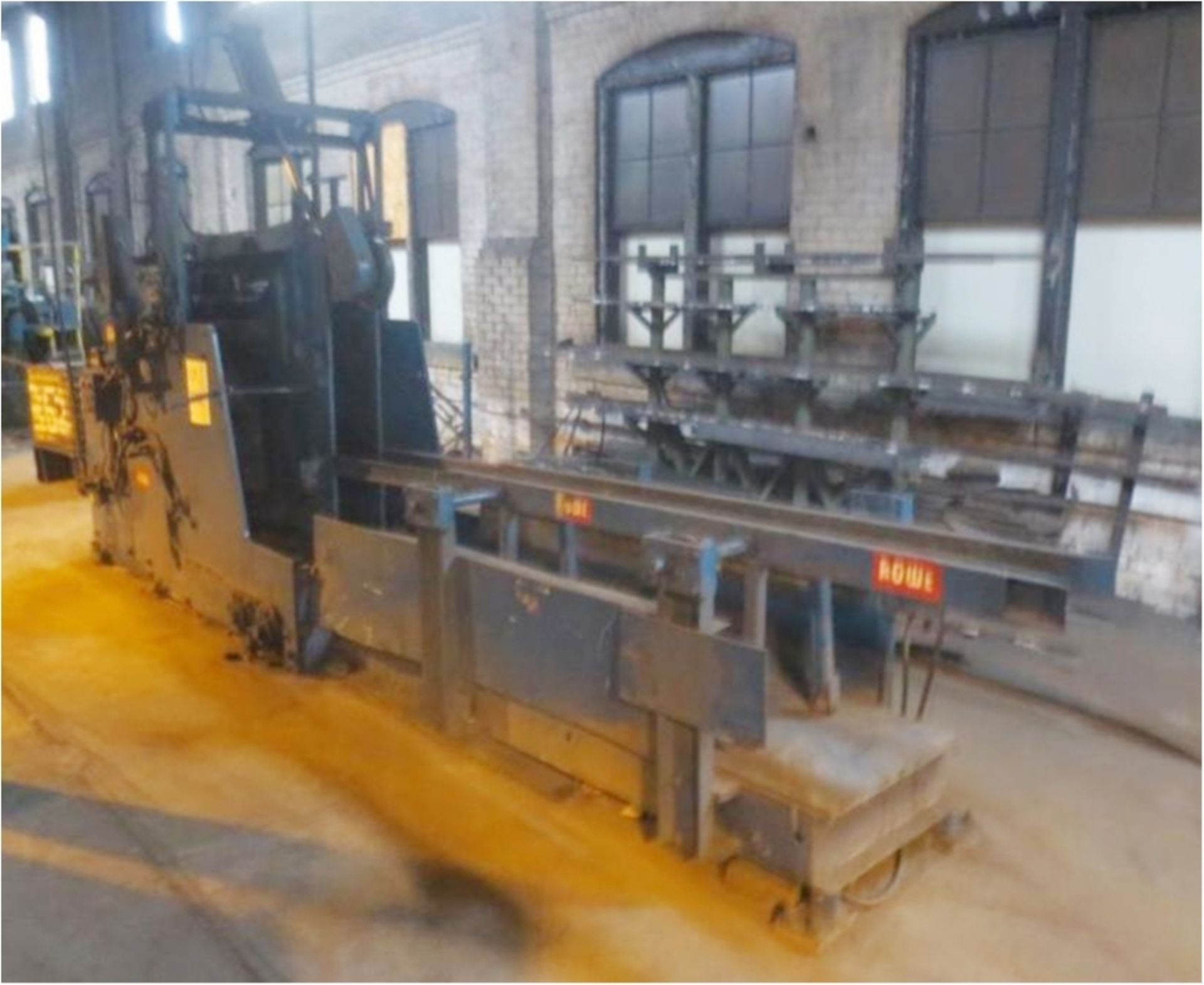 12,000 lbs. x 20" x 0.250" Rowe Coil Cradle & Straightener, Mdl: C8-20/12J , Located In: - Image 3 of 4