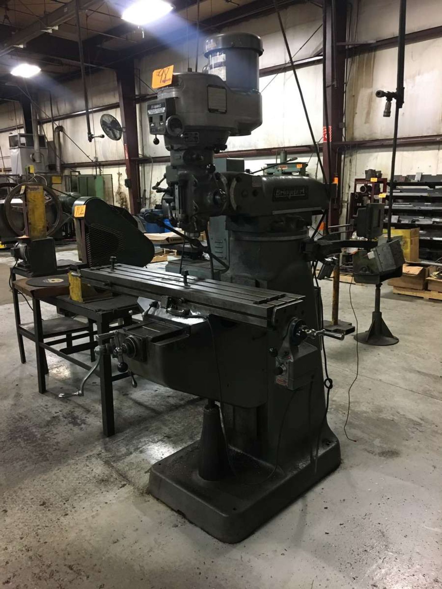 Bridgeport Vertical Milling Machine - Image 2 of 8