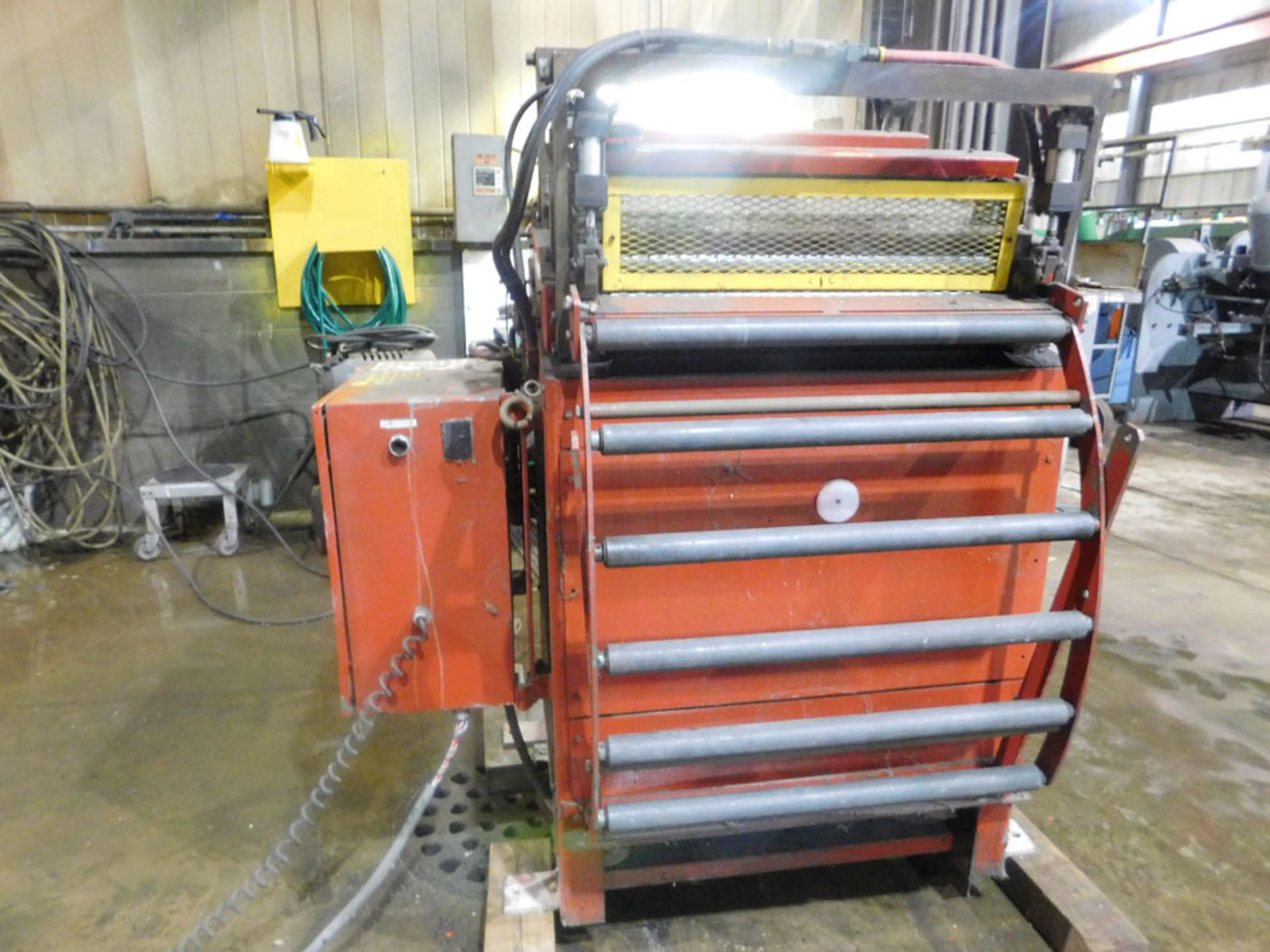 30" x 0.065" Rowe Coil Straightener, Mdl: B30, S/N: R29236ASTR , Located In: Painesville, OH - Image 5 of 8