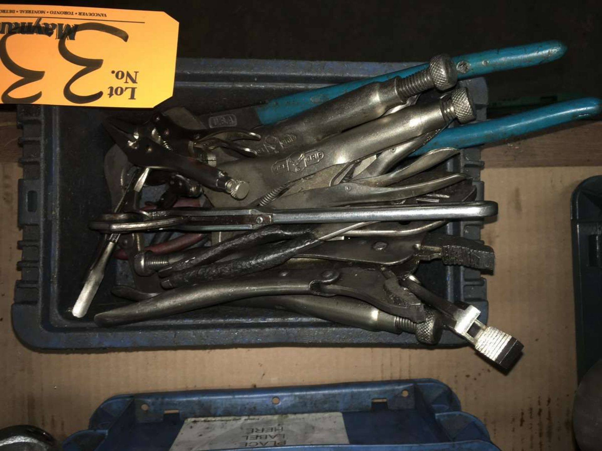 Assorted Straight Vise Grip Pliers - Image 3 of 3