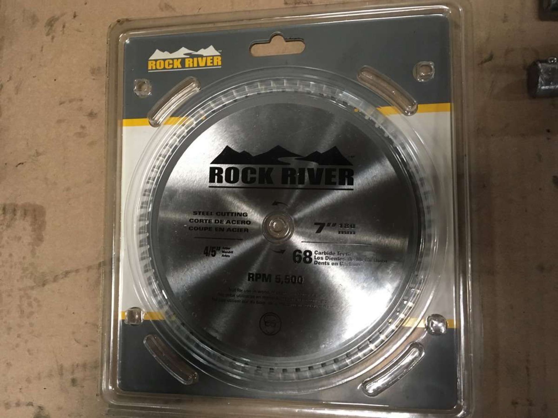 Rock River 7inch, (180mm) 5,500 Rpm, Steel Cutting Saw Blades - Image 3 of 3