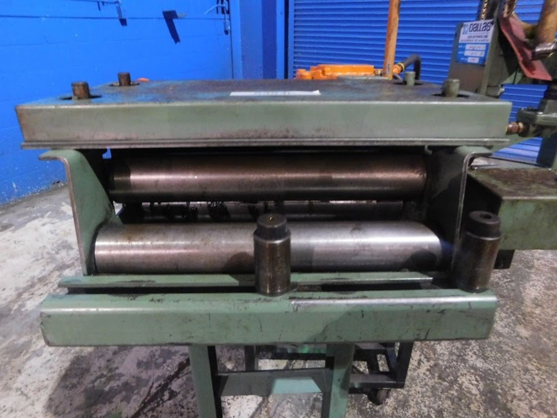 12" x 0.125" Dallas Air Feeder With Pull Through Straightener, Mdl: D250-12X6RH, S/N: 17574 , - Image 10 of 11