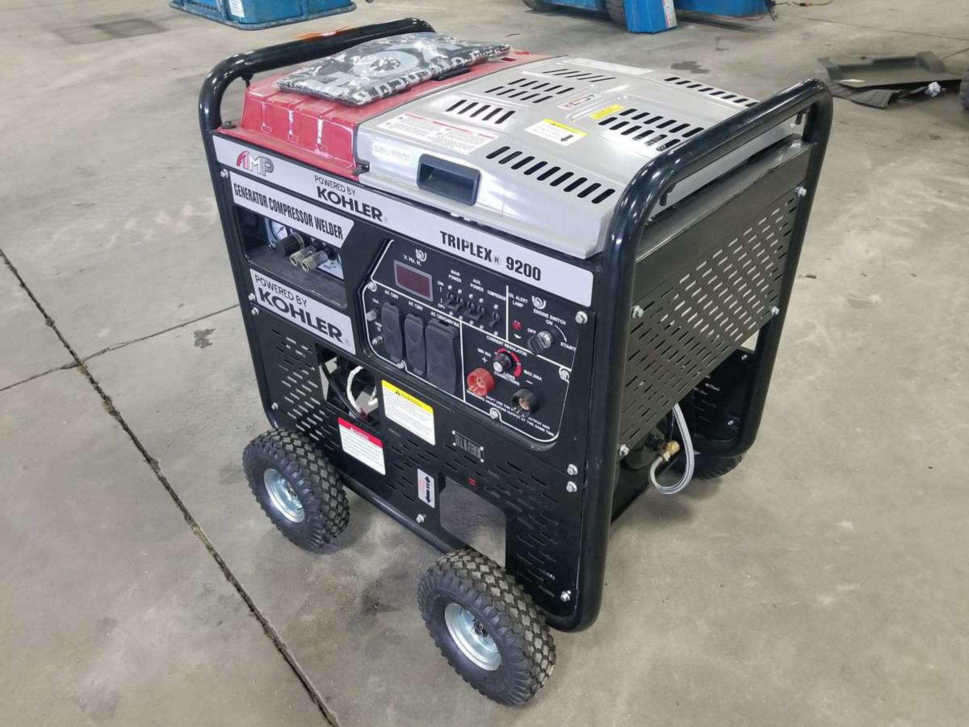 AMP Triplex 9200 Generator/Welder/Compressor - Image 2 of 9