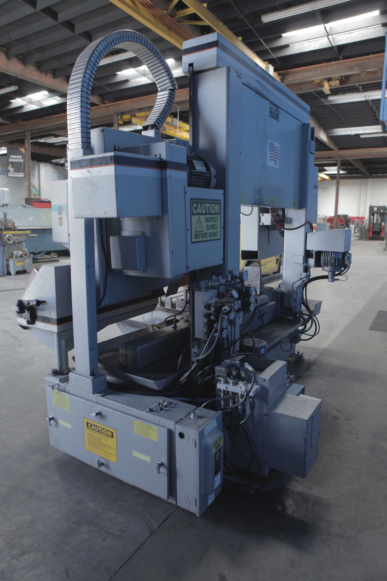 18" x 20" HEM F130HA-DC CCT Horizontal Bandsaw, Variable Speed, PLC Control, Canted Head Design, - Image 8 of 10