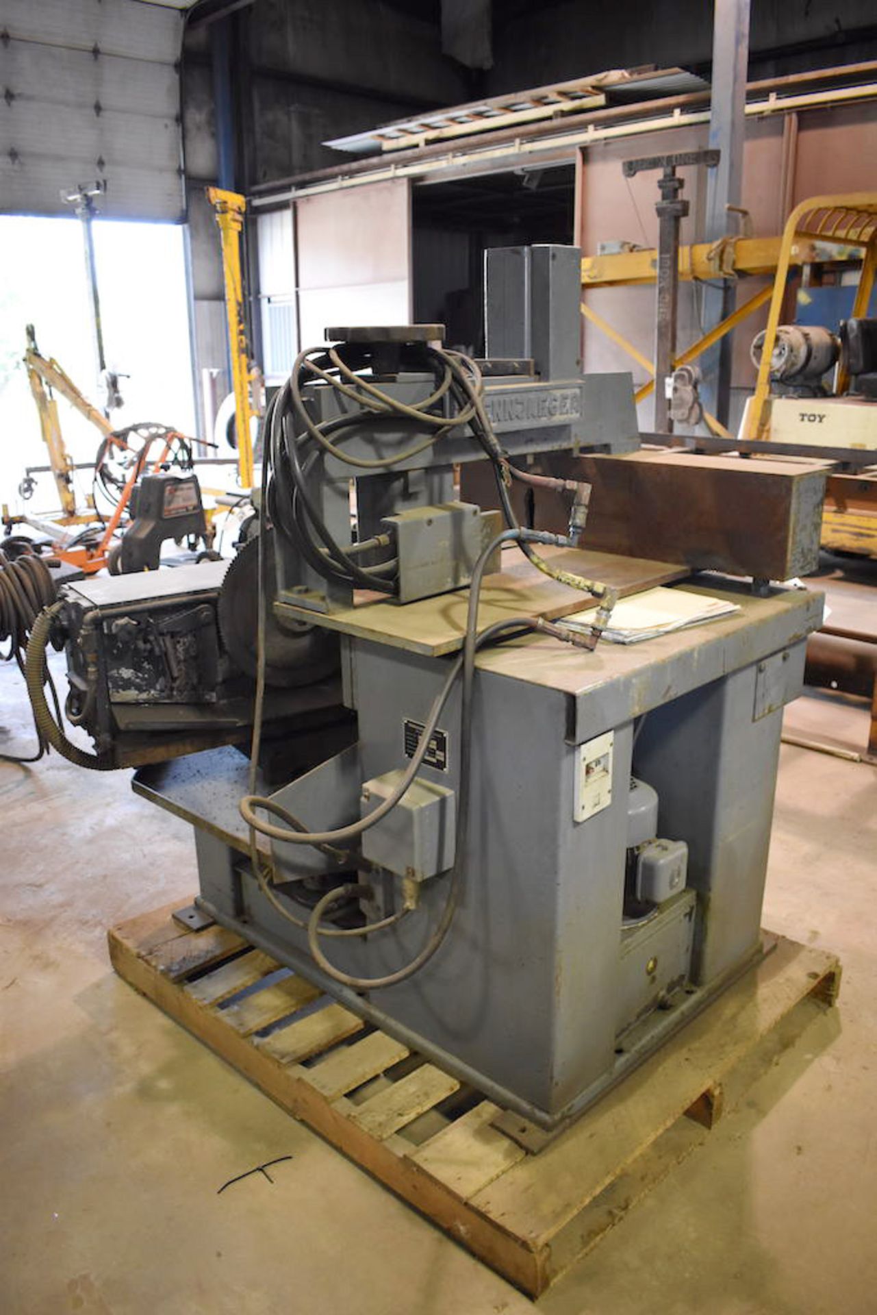 14” Tennjaeger Promecut LPC110/400 Cold Saw, Hydraulic Vise, Hydraulic Vertical Material Hold - Image 4 of 4