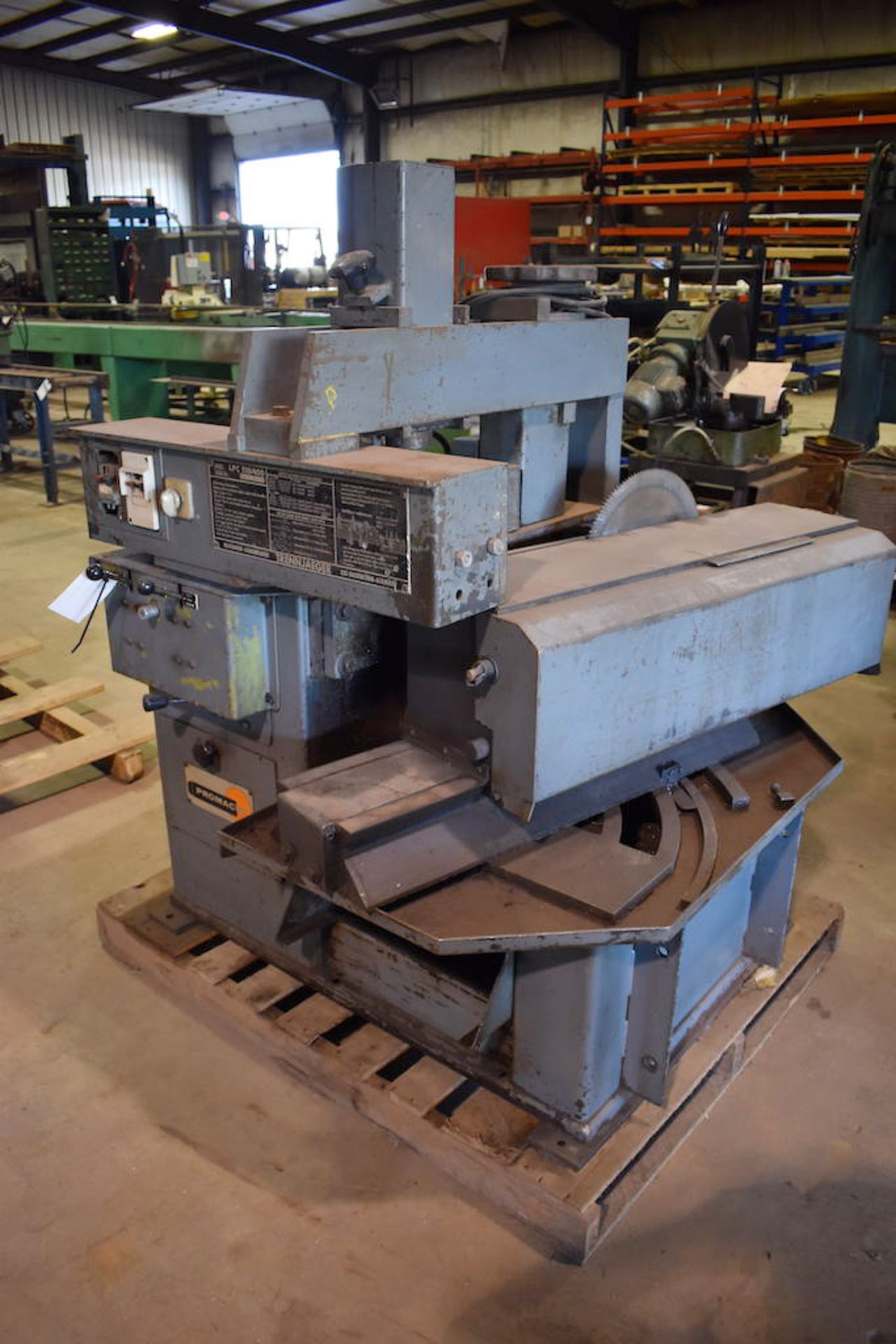 14” Tennjaeger Promecut LPC110/400 Cold Saw, Hydraulic Vise, Hydraulic Vertical Material Hold - Image 2 of 4