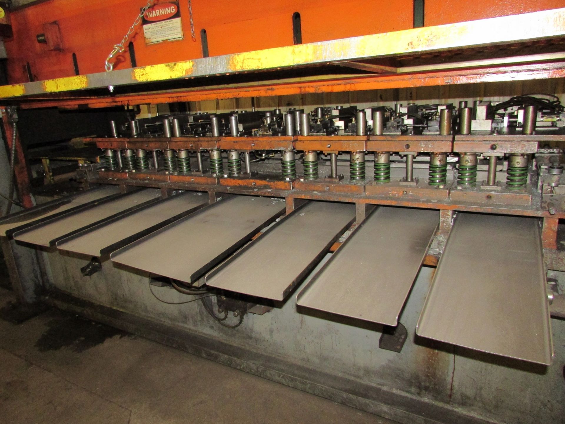 Rousselle 150 Ton Straight Side Press, Mdl: S2-150-144-36, Bed: 12' L to R, 3' F to B, 4" Stroke, - Image 9 of 13