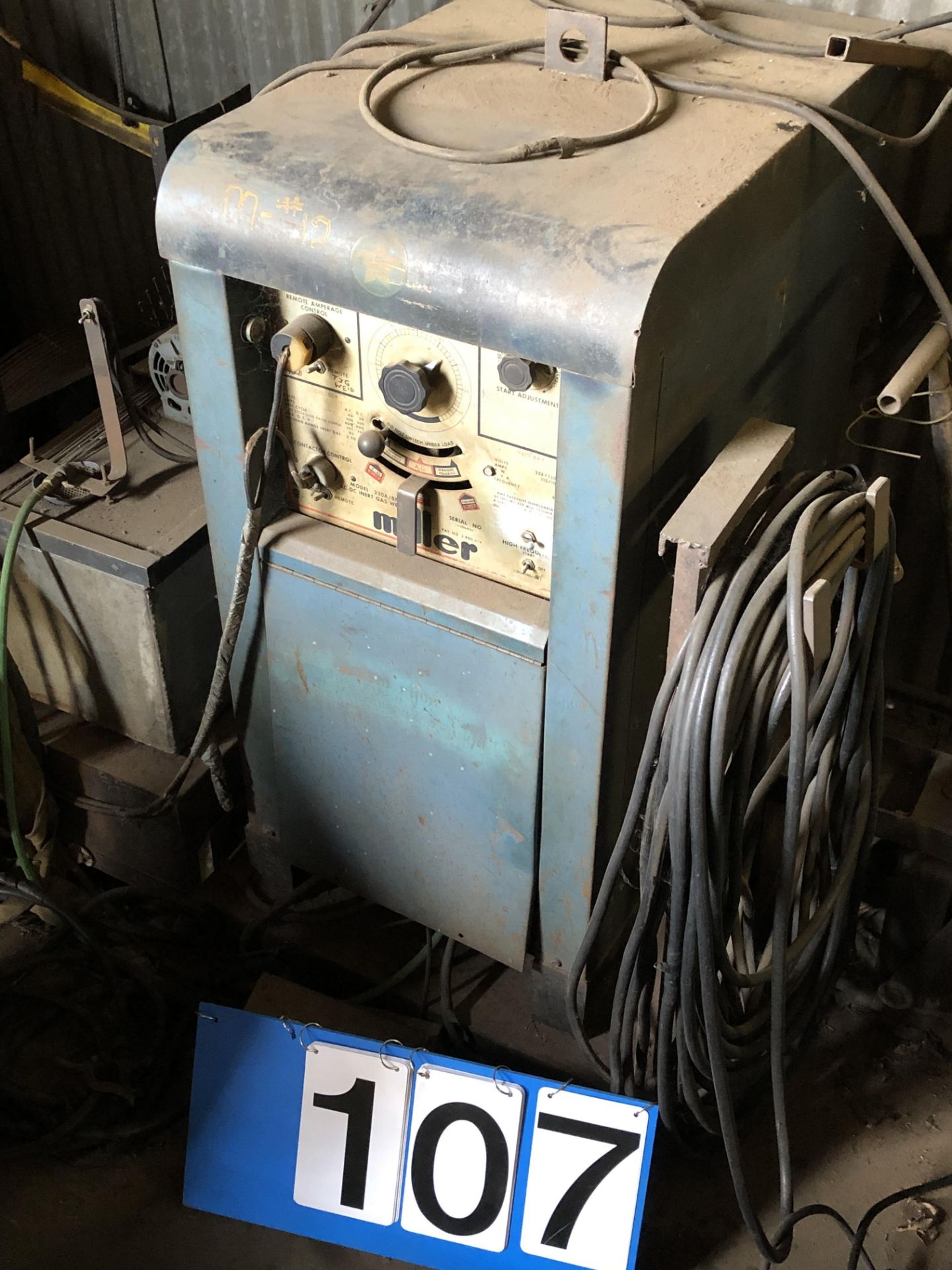 Miller Md: 330A/BP Welder, S/N: HH048093