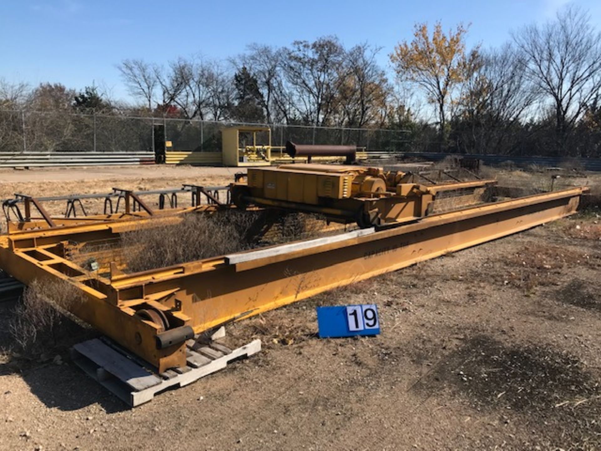 Lot 10 Ton DG Bridge Crane, Lg Quantity Sheeting, Beams