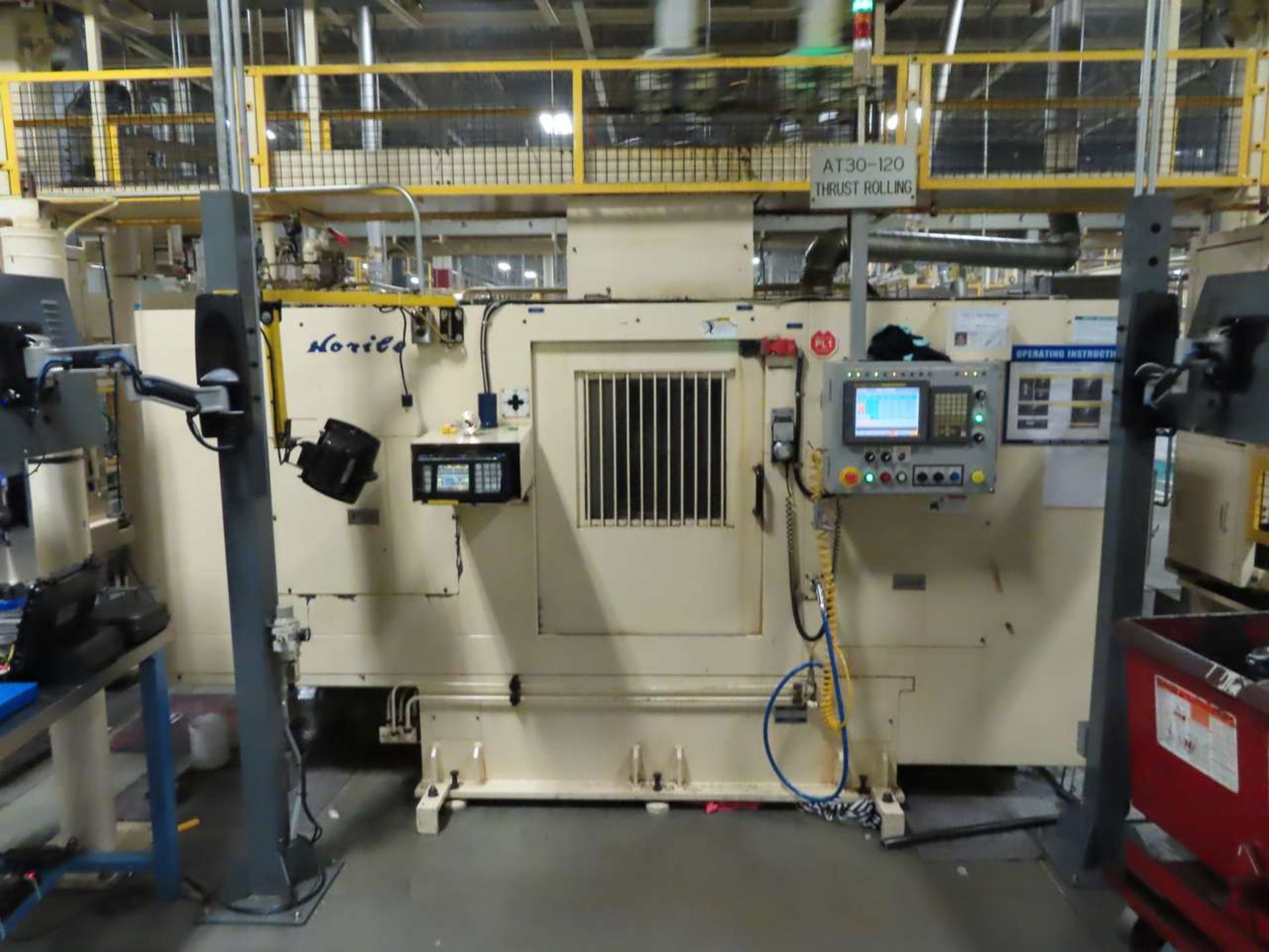 2007 Horibe NX2-SP8T/RB CNC Lathe used for Thrust Rolling