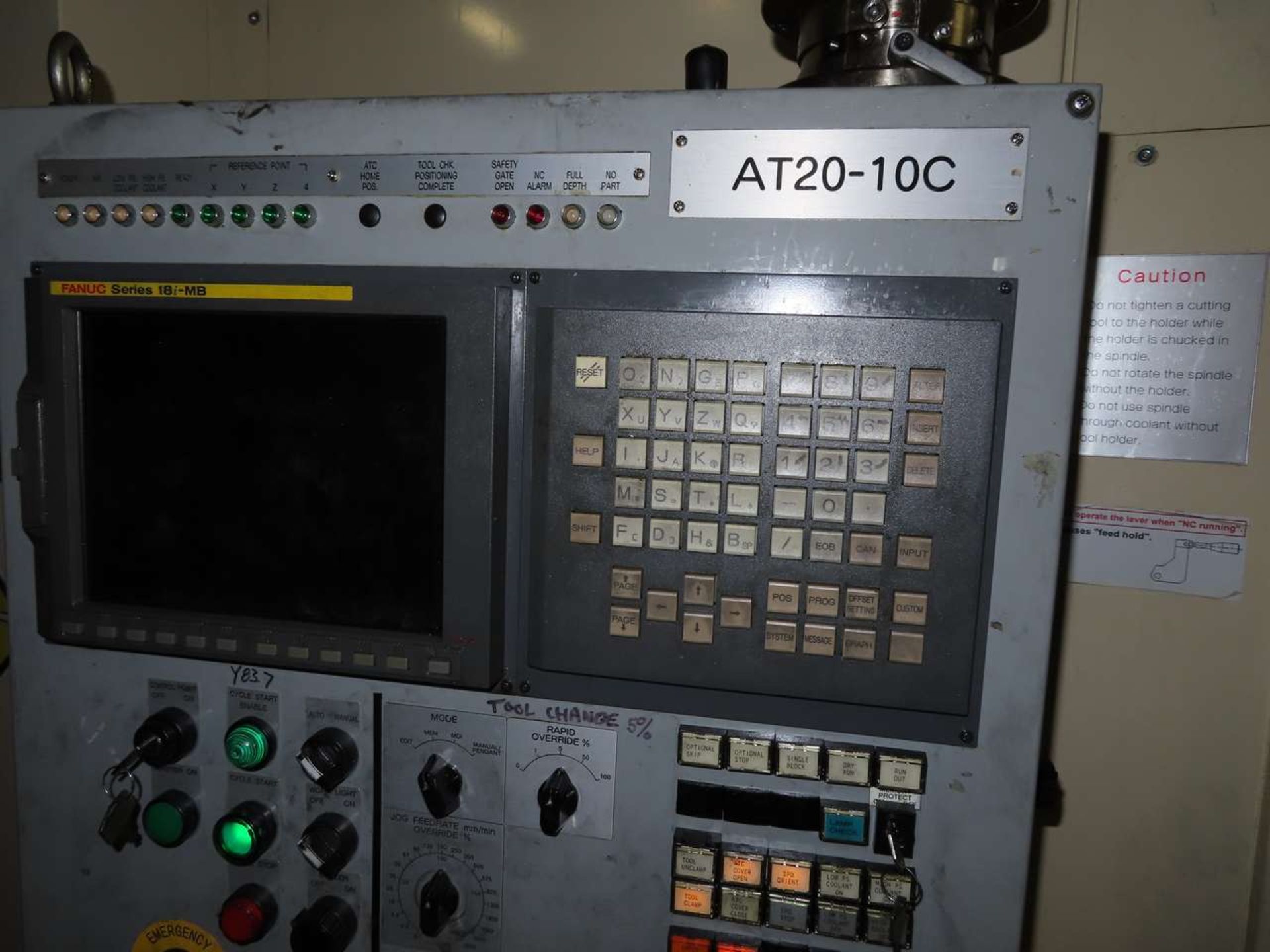 2007 NTC 400H-555 CNC Horizontal Machining Center - Image 9 of 9