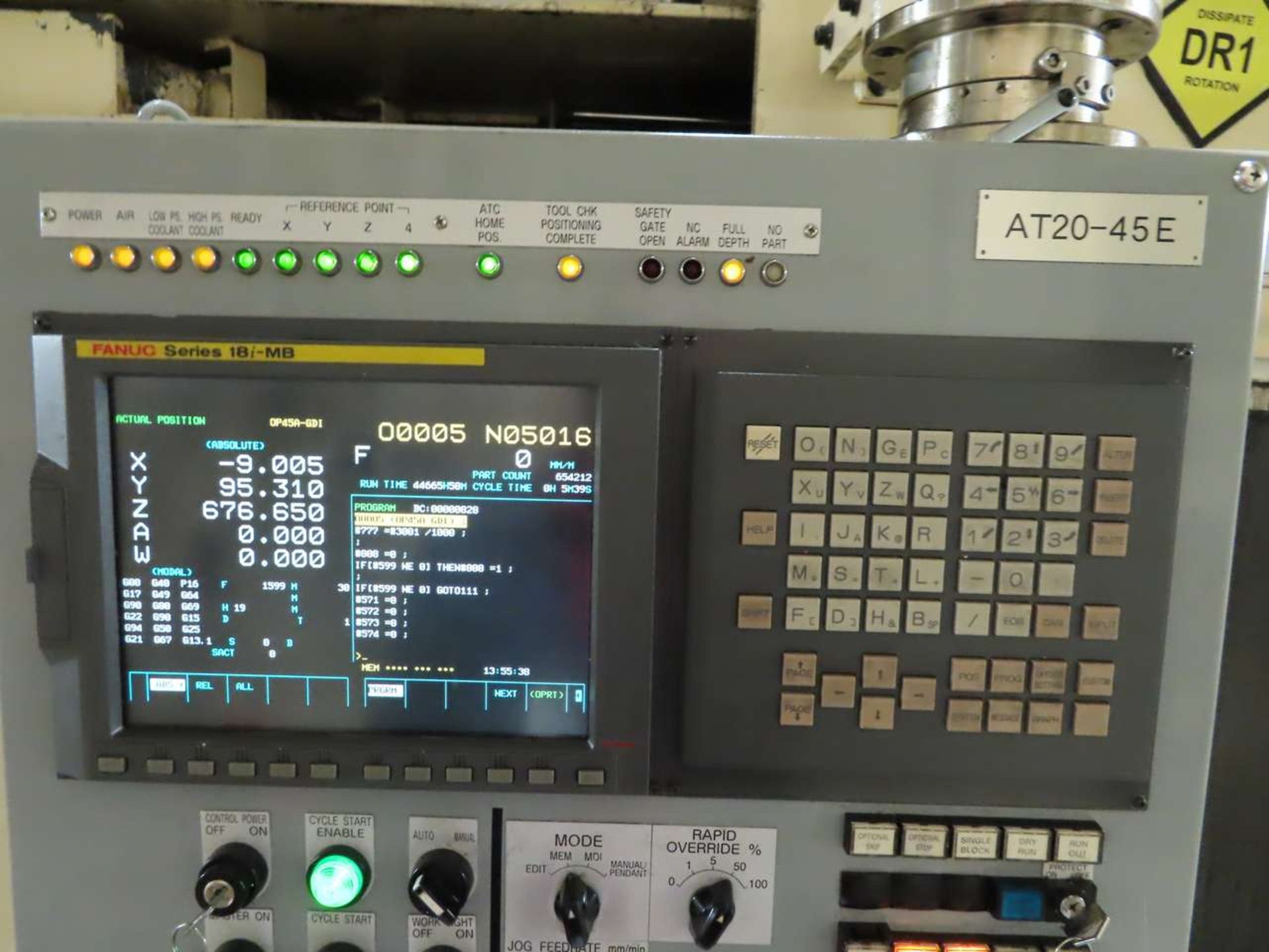 2010 NTC N4H7-546 CNC Horizontal Machining Center - Image 10 of 10