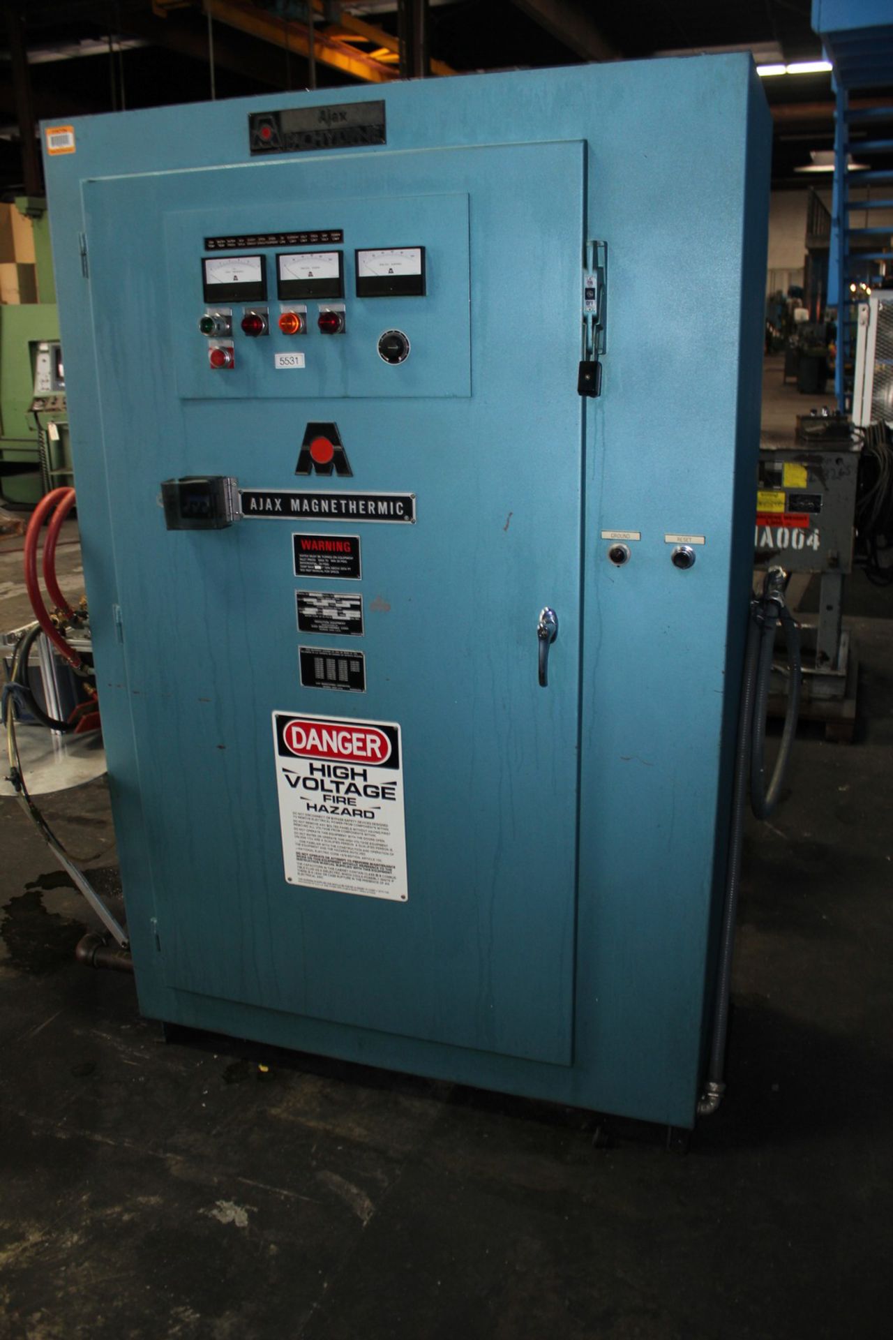 25 KW Ajax Magnethermic Pachydyne Annealer, Mdl: LPS3-10-25 , Located In: Huntington Park, CA - Image 6 of 9