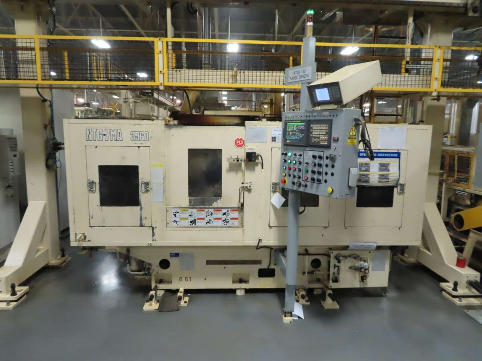 2007 NTC NTG-7MA3560 CNC Flange Grinder