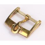 Omega wristwatch clasp, gold plated