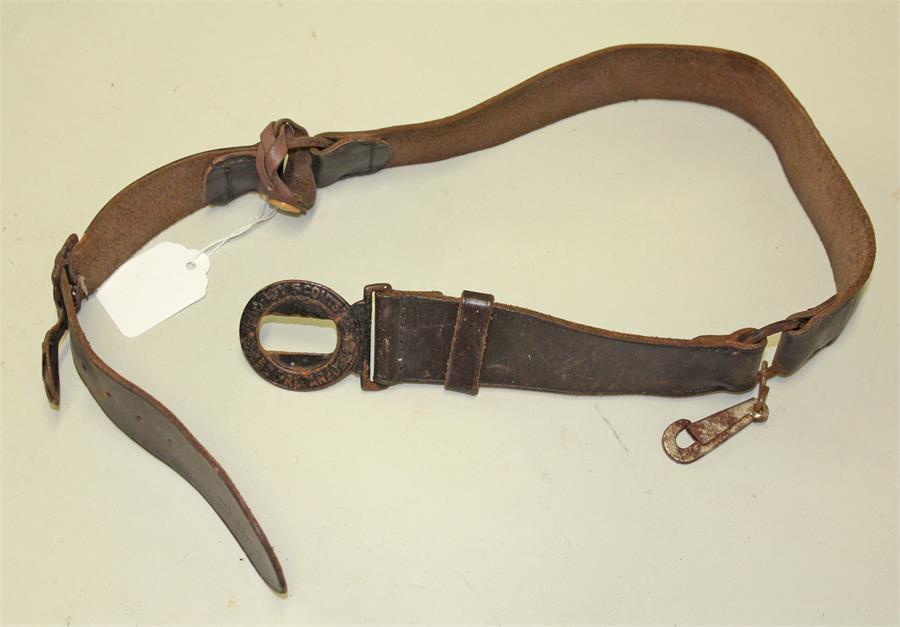 Boy Scouts belt and woggle