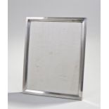 American Sterling silver frame, the rectangular frame with arched edge, 23cm x 29.5cm
