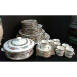 Paragon Tree of Kashmir fine bone China part service, together with seven Wedgewood Collonade coffee