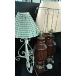 Four lampshades (4)
