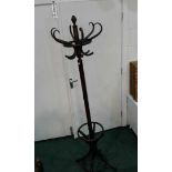 Oak hat stand, 188cm