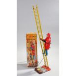 Marx Climbing Fireman, no 735, boxed