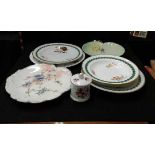 Mixed lot ceramics to include Coalport, Carlton ware, etc.