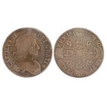 Charles II Crown, 1679, crowned cruciform shields