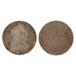 Charles II Half Crown, 1677, fourth bust