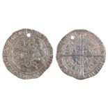 Henry VI Groat, Calais, hole punched